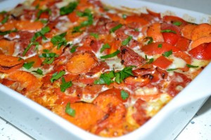 зеленчукова мусака 1