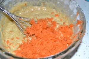мъфини с моркови и крема сирене