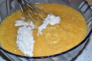торта с кокос и ананас
