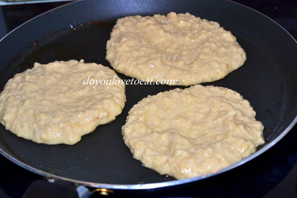 мини палачинки с ябълки